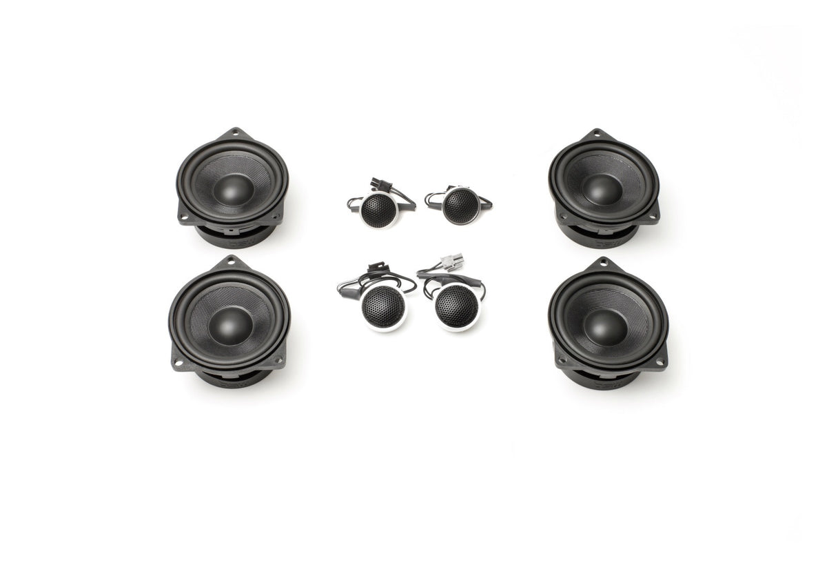 Stage One BMW Speaker Upgrade for E83 X3 with Premium Top Hi-Fi