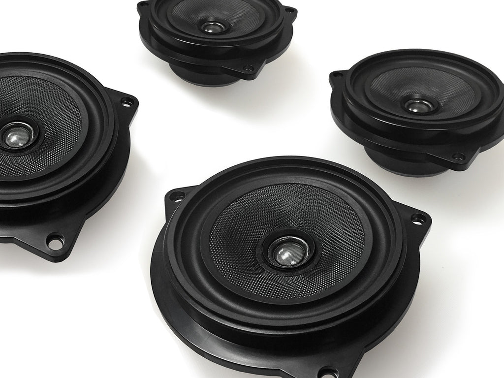 Bavsound Coaxial Stage One BMW Speaker Upgrade for E90 Sedan with Base Audio