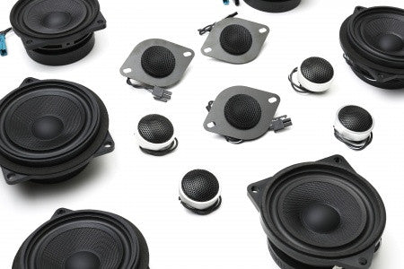 BACKORDERED - SHIPS SECOND HALF OF JULY - RECOMMEND YOU ORDER NOW, LIMITED FUTURE INVENTORY - Stage One BMW Speaker Upgrade for F30/F80 with Harman Kardon
