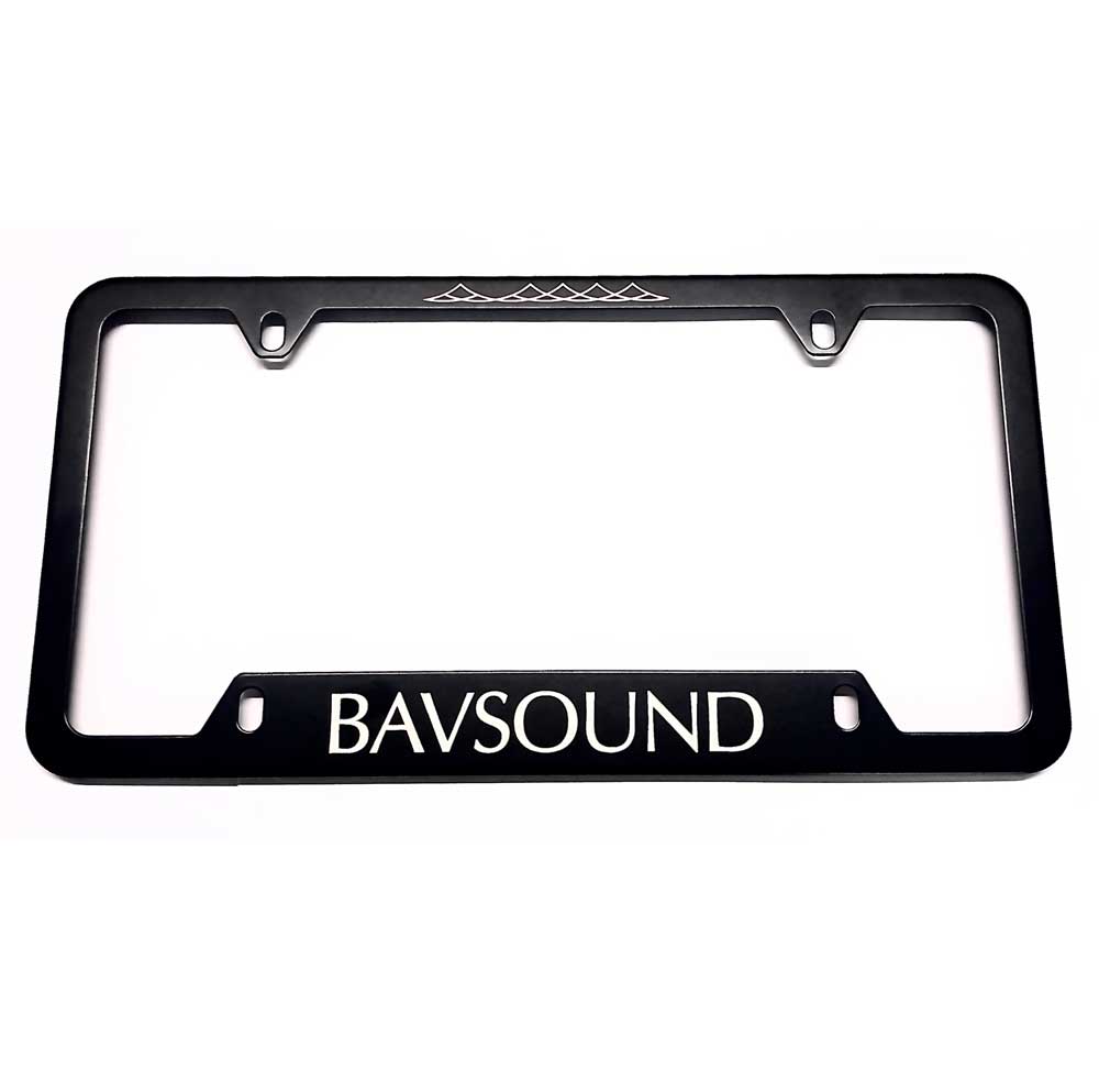 Bavsound License Plate Frame
