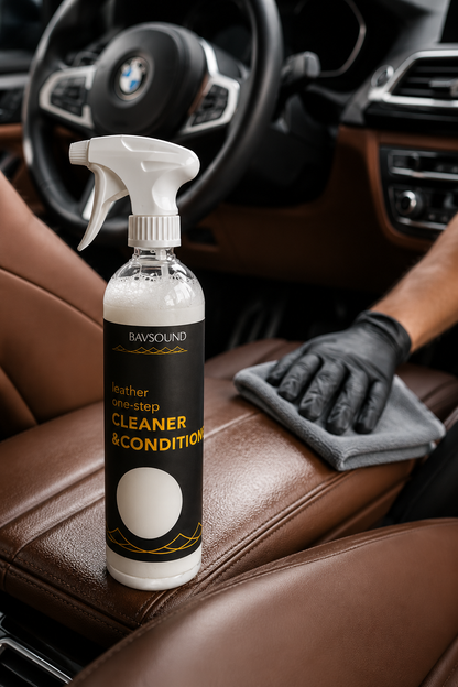 Bavsound Leather One-Step Cleaner & Conditioner 16oz