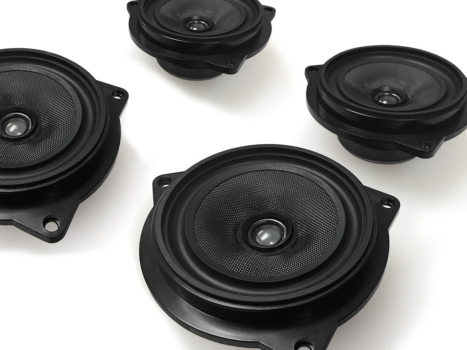 Bavsound Coaxial Stage One BMW Speaker Upgrade for E84 X1 with Base Audio