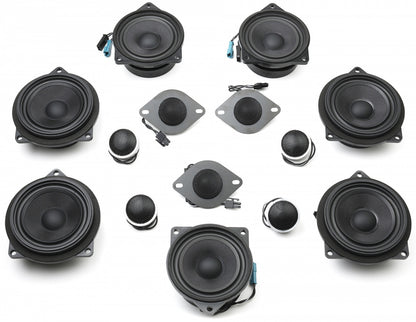 BACKORDERED - SHIPS SECOND HALF OF JULY - RECOMMEND YOU ORDER NOW, LIMITED FUTURE INVENTORY - Stage One BMW Speaker Upgrade for F30/F80 with Harman Kardon